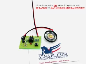 Mạch tạo tiếng chuông cửa tự lắp ráp NE555 (DIY)